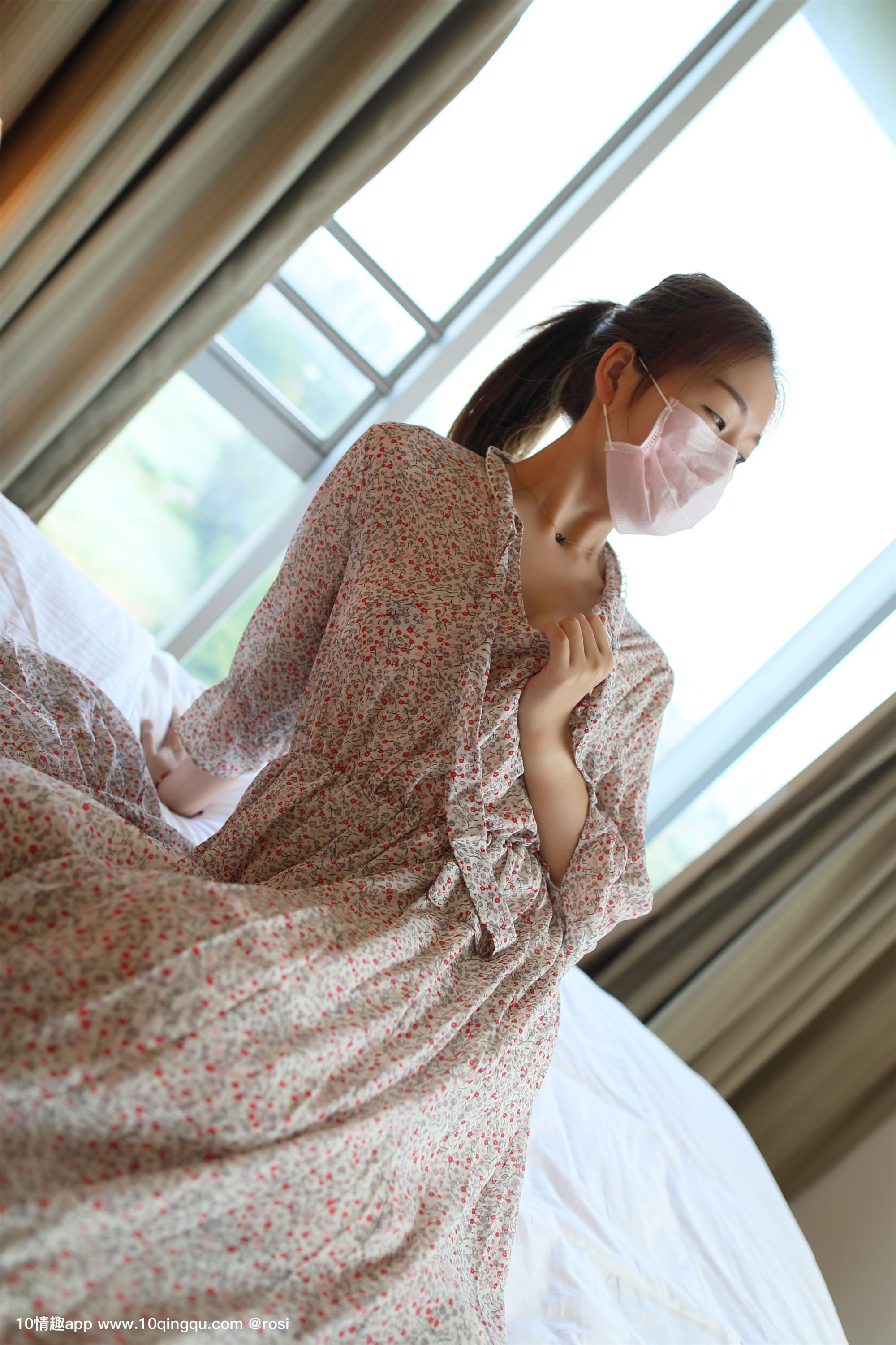 [ROSI写真]口罩系列 2019.04.23 NO.1045